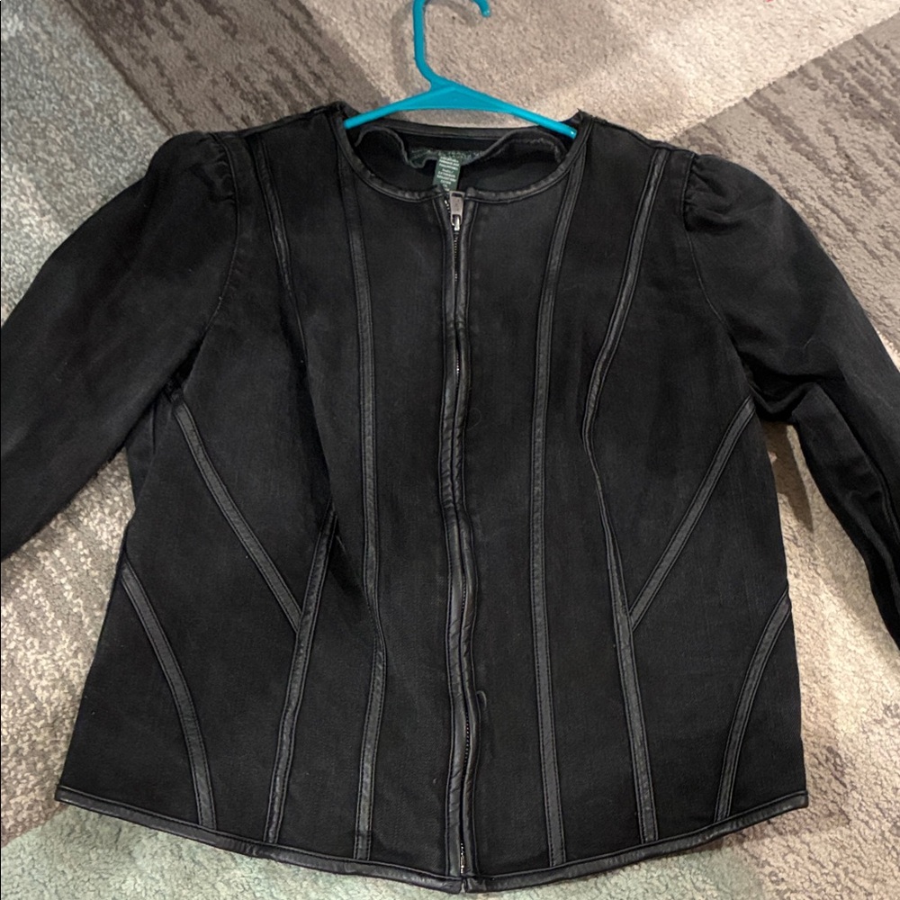 Ralph Lauren Black Jean Jacket